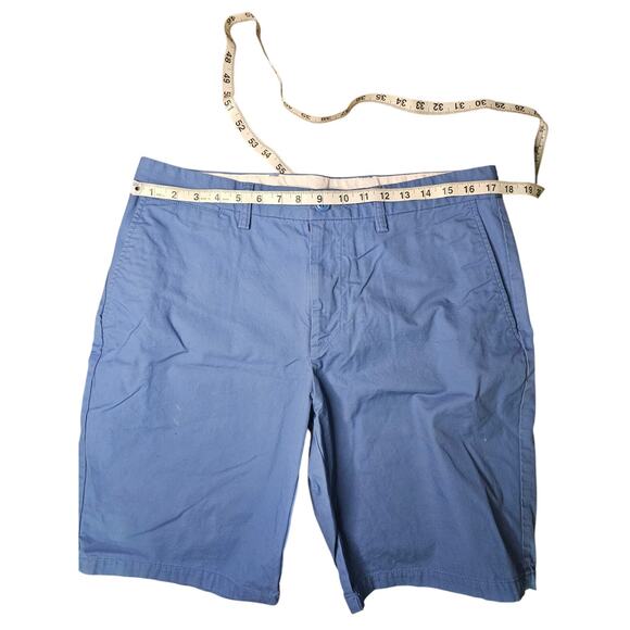 Old Navy Shorts Mens Size 33 Blue Ultimate Slim Mid Rise Pockets - Picture 4 of 8